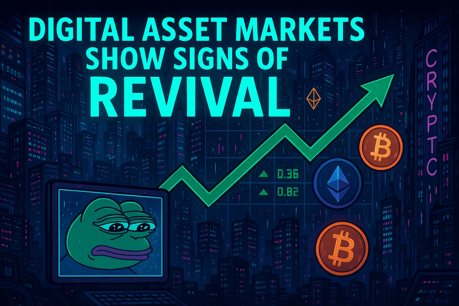Digital Asset Markets Show Signs of Revival